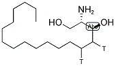 DIHYDROSPHINGOSINE, L-THREO [4,5-3H] Struktur