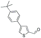 4-(4-TERT-BUTYLPHENYL)-2-THIOPHENECARBALDEHYDE Struktur