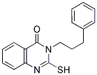 2-MERCAPTO-3-(3-PHENYLPROPYL)QUINAZOLIN-4(3H)-ONE Struktur