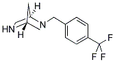 2-(4-TRIFLUOROMETHYLBENZYL)-2,5-DIAZA-BICYCLO[2,2,1]HEPTANE Struktur