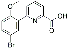 6-(5-BROMO-2-METHOXYPHENYL)PYRIDINE-2-CARBOXYLIC ACID Struktur