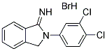 2-(3,4-DICHLOROPHENYL)ISOINDOLIN-1-IMINE HYDROBROMIDE Struktur