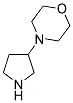 4-PYRROLIDIN-3-YL-MORPHOLINE Struktur