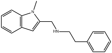 N-[(1-METHYL-1H-INDOL-2-YL)METHYL]-2-PHENYLETHANAMINE Struktur