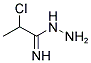 1-IMINO-2-CHLOROPROPYLHYDRAZINE Struktur