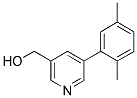 [5-(2,5-DIMETHYLPHENYL)PYRIDIN-3-YL]METHANOL|