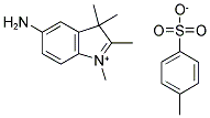 TOLUENE-4-SULFONATE5-AMINO-1,2,3,3-TETRAMETHYL-3H-INDOLIUM Struktur