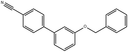 3'-(BENZYLOXY)[1,1'-BIPHENYL]-4-CARBONITRILE Struktur