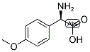 (R)-AMINO-(4-METHOXY-PHENYL)-ACETIC ACID Struktur