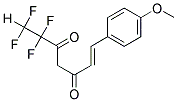 (1E)-6,6,7,7-TETRAFLUORO-1-(4-METHOXYPHENYL)HEPT-1-ENE-3,5-DIONE Struktur