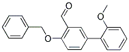 4-(BENZYLOXY)-2'-METHOXY[1,1'-BIPHENYL]-3-CARBALDEHYDE Struktur