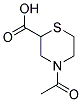 4-ACETYLTHIOMORPHOLINE-2-CARBOXYLIC ACID Struktur