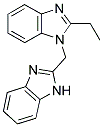 1-(1H-BENZIMIDAZOL-2-YLMETHYL)-2-ETHYL-1H-BENZIMIDAZOLE Struktur