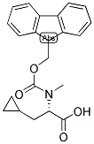 FMOC-N-ME-ALA(BETA-CYCLOPROPYL)-OH Struktur