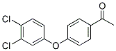 1-[4-(3,4-DICHLORO-PHENOXY)-PHENYL]-ETHANONE Struktur