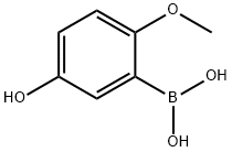 5-HYDROXY-2-METHOXYPHENYLBORONIC ACID Struktur