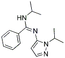 N-ISOPROPYL-N'-(1-ISOPROPYL-1H-PYRAZOL-5-YL)BENZENECARBOXIMIDAMIDE Struktur