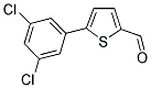 5-(3,5-DICHLOROPHENYL)THIOPHENE-2-CARBALDEHYDE Struktur