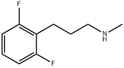 [3-(2,6-DIFLUORO-PHENYL)-PROPYL]-METHYL-AMINE Struktur