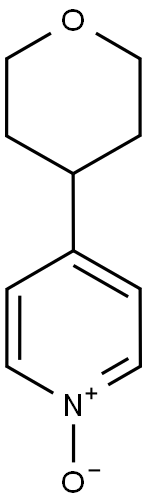 4-(TETRAHYDRO-PYRAN-4-YL)-PYRIDINE 1-OXIDE Struktur