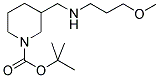 3-[(3-METHOXY-PROPYLAMINO)-METHYL]-PIPERIDINE-1-CARBOXYLIC ACID TERT-BUTYL ESTER Struktur