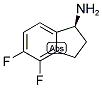 (S)-4,5-DIFLUORO-INDAN-1-YLAMINE Struktur