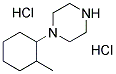 1-(2-METHYL-CYCLOHEXYL)-PIPERAZINE DIHYDROCHLORIDE Struktur