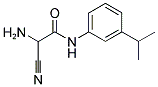 2-AMINO-2-CYANO-N-(3-ISOPROPYL-PHENYL)-ACETAMIDE Struktur