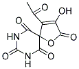 4-ACETYL-3-HYDROXY-1-OXA-7,9-DIAZASPIRO[4.5]DEC-3-ENE-2,6,8,10-TETRONE Struktur