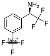 (1R)-2,2,2-TRIFLUORO-1-[3-(TRIFLUOROMETHYL)PHENYL]ETHYLAMINE Struktur