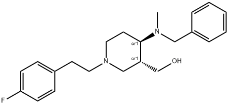 1-BENZYL-4-PIPERIDIN-1-YLMETHYL-PIPERIDIN-4-OL Struktur