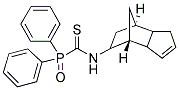 N-TRICYCLO[5.2.1.0(2,6)]DEC-4-EN-8-YLOXO(DIPHENYL)PHOSPHORANECARBOTHIOAMIDE Struktur