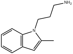 3-(2-METHYL-INDOL-1-YL)-PROPYLAMINE Struktur