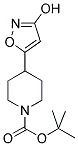 4-(3-HYDROXY-ISOXAZOL-5-YL)-PIPERIDINE-1-CARBOXYLIC ACID TERT-BUTYL ESTER Struktur