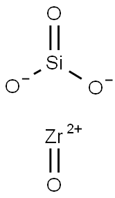 ZIRCONIUM(IV) SILICATE Struktur