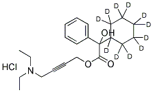 OXYBUTYNIN-D11 HCL (CYCLOHEXYL-D11) Struktur