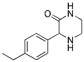 3-(4-ETHYL-PHENYL)-PIPERAZIN-2-ONE Struktur