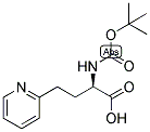 (R)-2-TERT-BUTOXYCARBONYLAMINO-4-PYRIDIN-2-YL-BUTYRIC ACID Struktur