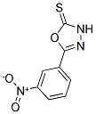 5-(3-NITROPHENYL)-1,3,4-OXADIAZOLE-2(3H)-THIONE Struktur