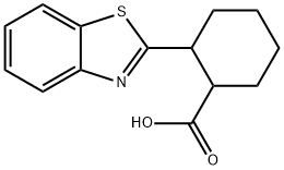 2-(1,3-BENZOTHIAZOL-2-YL)CYCLOHEXANECARBOXYLIC ACID Struktur