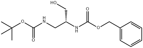 BOC-D-DAP(Z)-OL Struktur