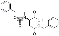 N-ALPHA-BENZYLOXYCARBONYL-N-ALPHA-METHYL-D-ASPARTIC ACID BETA-BENZYL ESTER Struktur