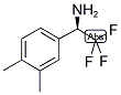 (1R)-1-(3,4-DIMETHYLPHENYL)-2,2,2-TRIFLUOROETHYLAMINE Struktur