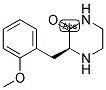 (S)-3-(2-METHOXY-BENZYL)-PIPERAZIN-2-ONE Struktur