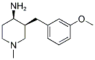 CIS-3-(3-METHOXYBENZYL)-1-METHYLPIPERIDIN-4-AMINE Struktur