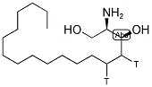 DIHYDROSPHINGOSINE, L-ERYTHRO [4,5-3H] Struktur