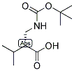 (R)-2-(TERT-BUTOXYCARBONYLAMINO-METHYL)-3-METHYL-BUTYRIC ACID Struktur