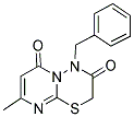 4-BENZYL-8-METHYL-2H,6H-PYRIMIDO[2,1-B][1,3,4]THIADIAZINE-3,6(4H)-DIONE Struktur