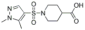 1-(1,5-DIMETHYL-1H-PYRAZOLE-4-SULFONYL)-PIPERIDINE-4-CARBOXYLIC ACID Struktur