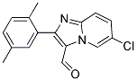 6-CHLORO-2-(2,5-DIMETHYLPHENYL)IMIDAZO[1,2-A]PYRIDINE-3-CARBALDEHYDE Struktur